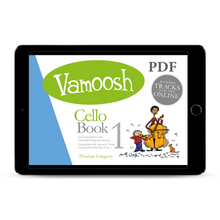 Load image into Gallery viewer, Vamoosh Cello Book 1 Easy Tutor Book